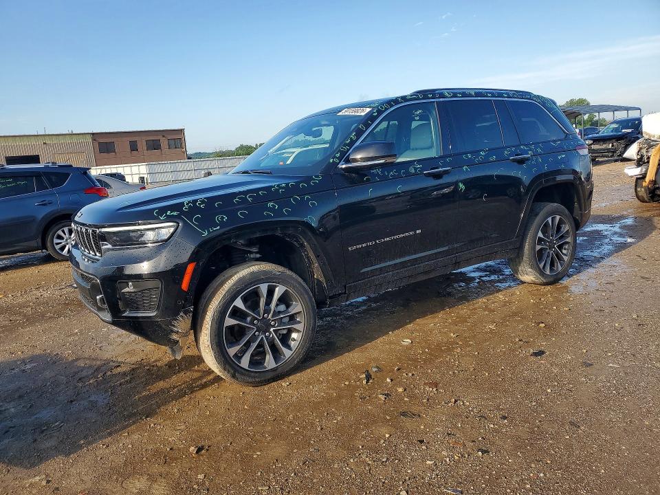 2023 Jeep Grand cherokee VIN 1C4RJHDGXPC548221 COPART salvage auction — HAIL, Ks - Cert Of Title-Salvage, sold $7,200 on 2026-07-30 (photo 1)