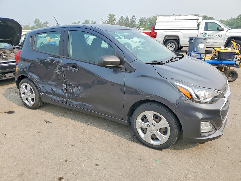 2022 Chevrolet Spark VIN KL8CB6SA9NC036364 COPART salvage auction — SIDE, PA - CERTIFICATE OF SALVAGE, sold $1,300 on 2026-07-24 (photo 4)