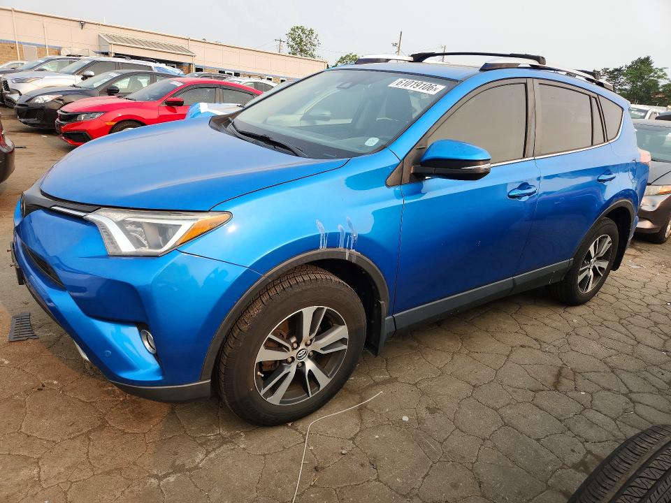 2016 Toyota Rav4 VIN JTMWFREV8GJ084266 COPART salvage auction — WATER/FLOOD, CT - CERT OF TITLE-SALVAGE, sold $4,850 on 2026-07-21 (photo 1)