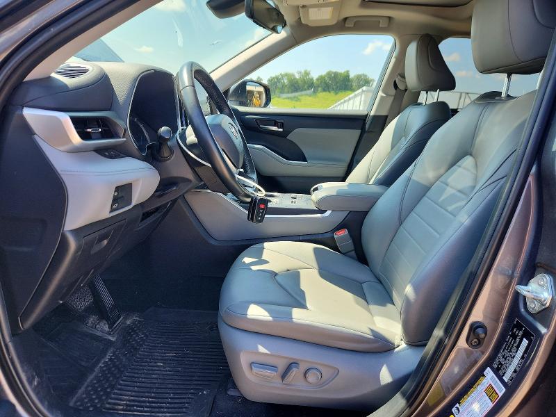 2023 Toyota VIN 5TDKBRCH4PS577498 COPART salvage auction — HAIL, Wi - Cert Of Title-Claim Paid, sold $22,900 on 2026-07-14 (photo 7)