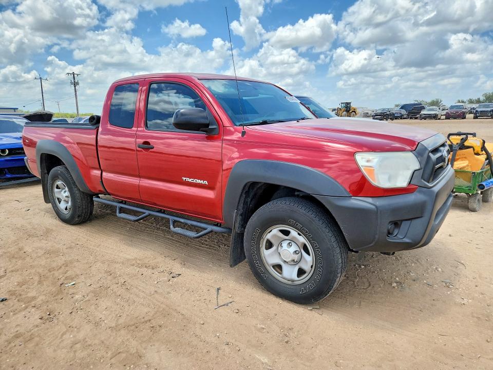 2013 Toyota Tacoma VIN 5TFTX4GNXDX020254 COPART salvage auction — SIDE, Tx - Salvage Vehicle Title, sold $8,300 on 2026-07-16 (photo 4)