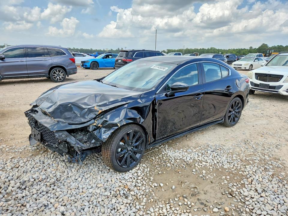 2026 Mazda 3 VIN JM1BPABL5T1855972 COPART salvage auction — FRONT END, Tx - Salvage Vehicle Title, sold $7,000 on 2026-07-31 (photo 1)