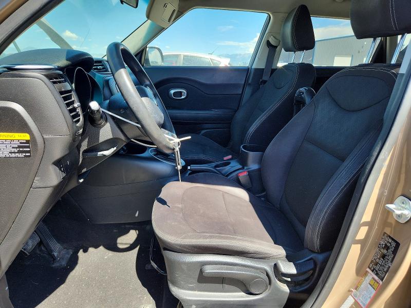 2016 Kia Soul VIN KNDJN2A22G7247622 COPART salvage auction — REAR END, Ut - Salvage Certificate, sold $675 on 2026-08-28 (photo 7)