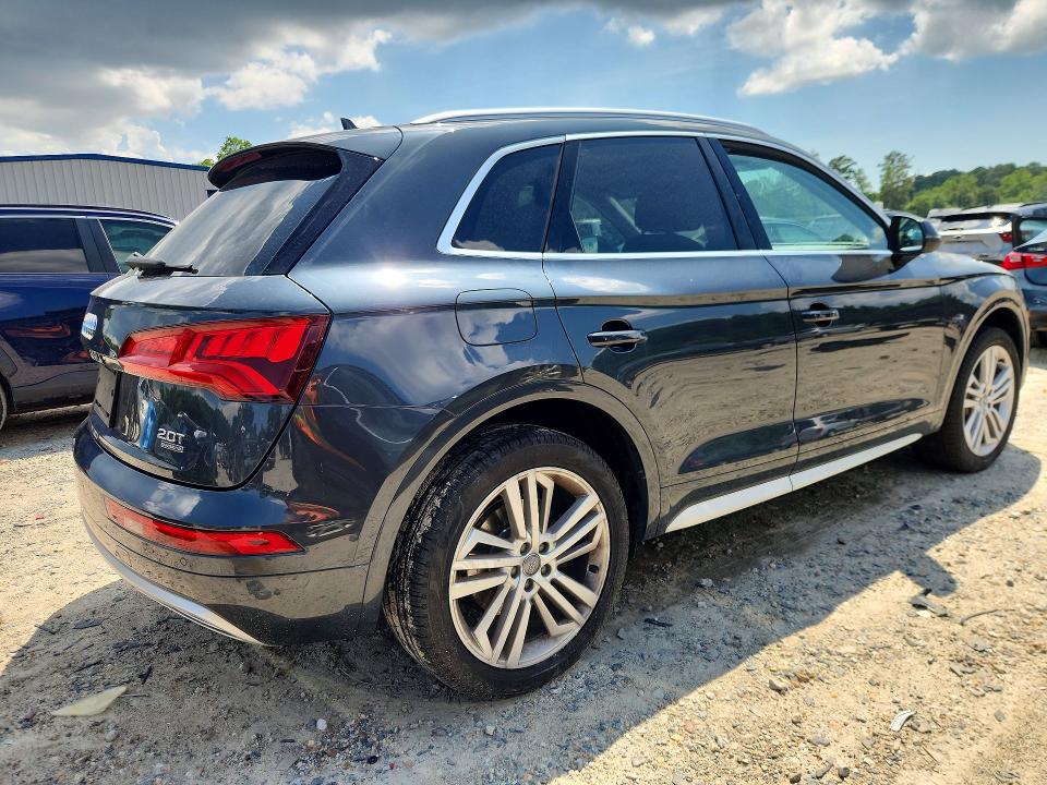 2018 Audi Q5 VIN WA1BNAFY9J2243111 COPART salvage auction — WATER/FLOOD, Va - Cert Of Title-Salvage Water, sold $125 on 2026-07-21 (photo 3)