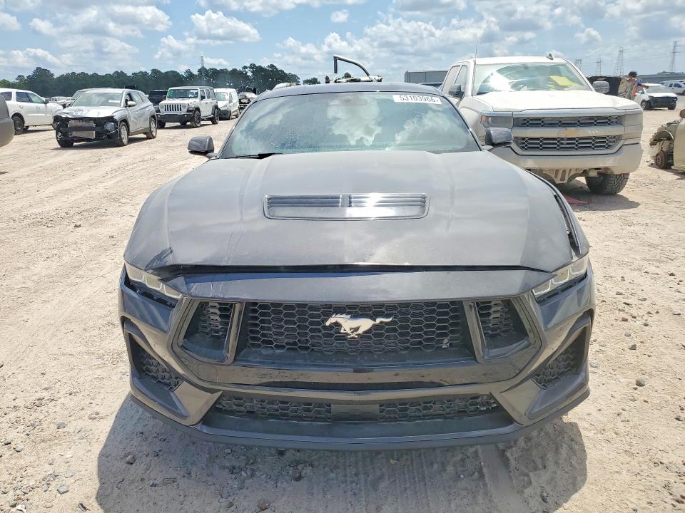 2024 Ford Mustang VIN 1FA6P8CF0R5400554 COPART salvage auction — FRONT END, Tx - Salvage Vehicle Title, sold $16,100 on 2026-07-28 (photo 5)