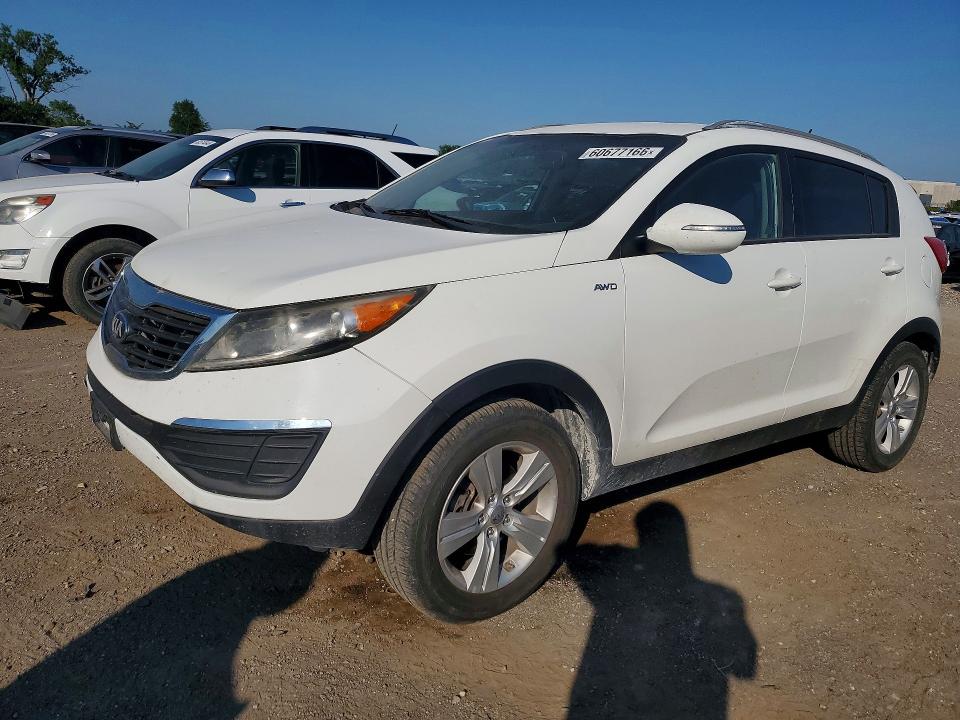 2013 Kia Sportage VIN KNDPBCA20D7535093 COPART salvage auction — HAIL, Ia - Certificate Of Title, sold $1,800 on 2026-07-17 (photo 1)