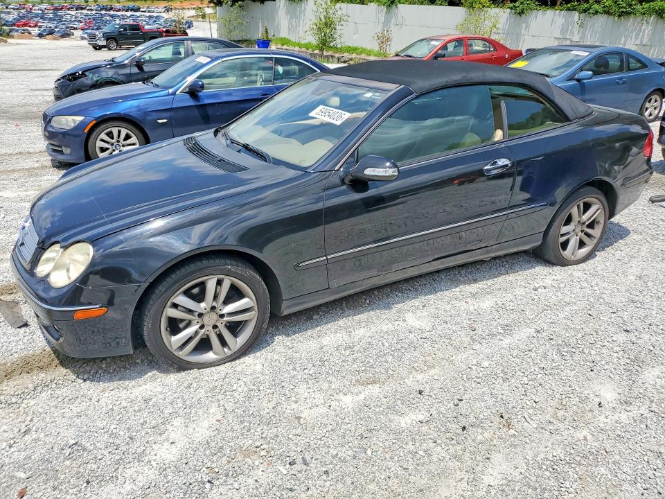 2008 Mercedes-benz Clk-class VIN WDBTK56F88F236094 COPART salvage auction — SIDE, GA - CERT OF TITLE-SALVAGE (P), sold $175 on 2026-07-13 (photo 1)