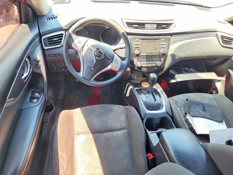 2016 Nissan Rogue VIN KNMAT2MV2GP638474 COPART salvage auction — FRONT END, Ct - Cert Of Title-Salvage, sold $775 on 2026-07-17 (photo 8)