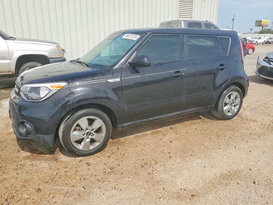 2019 Kia Soul VIN KNDJN2A21K7008359 COPART salvage auction — FRONT END, Tx - Cert Of Title-Rebuilt Salvage, sold $1,900 on 2026-07-21 (photo 1)