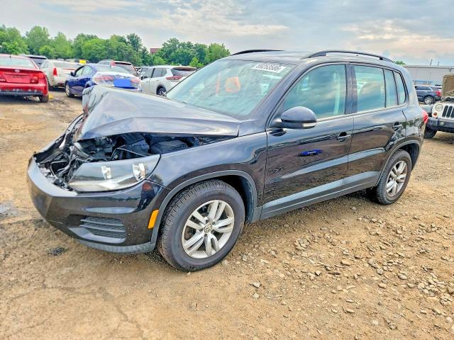 2017 Volkswagen Tiguan VIN WVGBV7AX1HK000146 COPART salvage auction — FRONT END, Ct - Cert Of Title-Salvage, sold $1,300 on 2026-07-10 (photo 1)