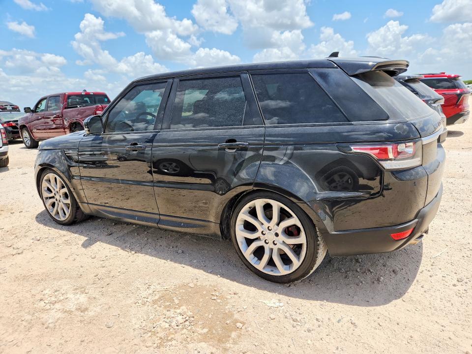 2016 Land rover Range rover sport VIN SALWG2VF1GA648801 COPART salvage auction — MECHANICAL, Tx - Certificate Of Title (P), sold $1,350 on 2026-07-30 (photo 2)