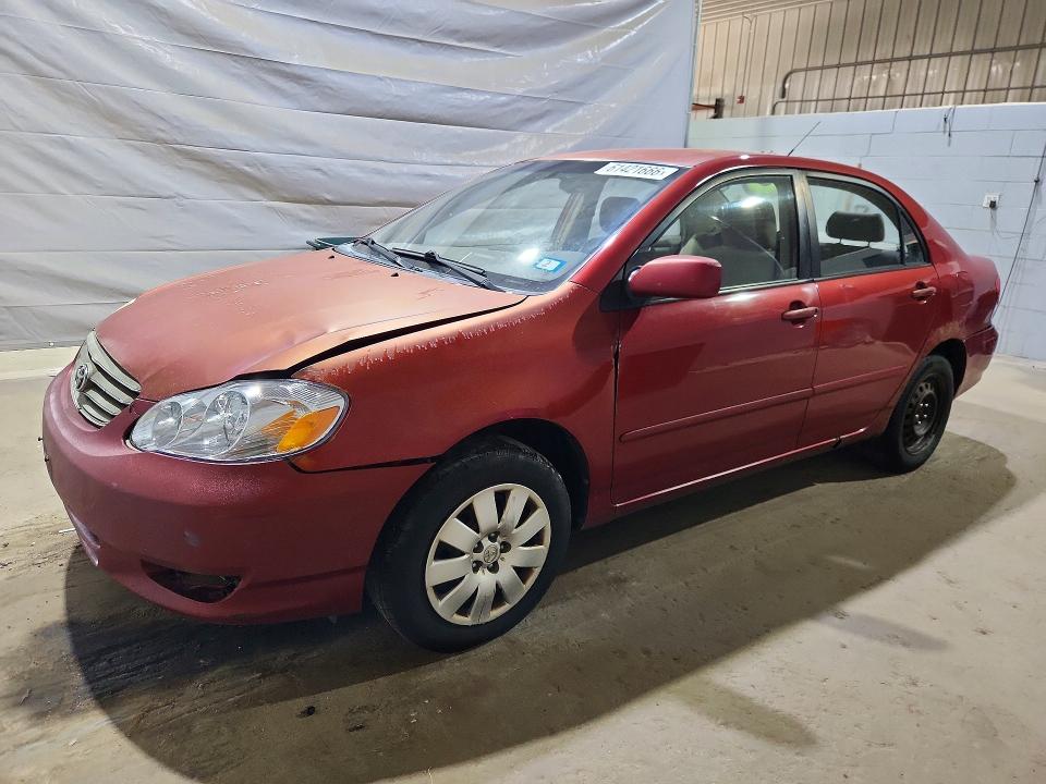 2004 Toyota Corolla VIN JTDBR32E242025999 COPART salvage auction — FRONT END, Nh - Certificate Of Title, sold $1,450 on 2026-07-28 (photo 1)