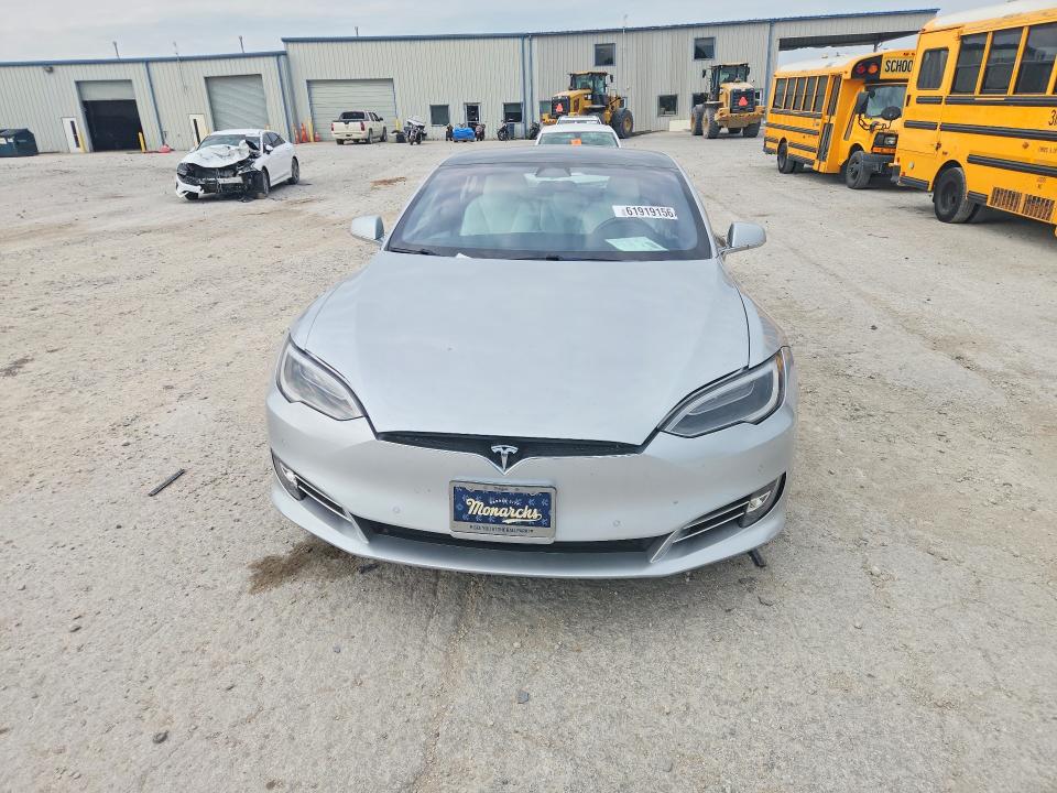 2018 Tesla Model s VIN 5YJSA1E25JF268342 COPART salvage auction — REAR END, KS - DEALER ONLY CLEAN TITLE, sold $4,750 on 2026-07-28 (photo 5)