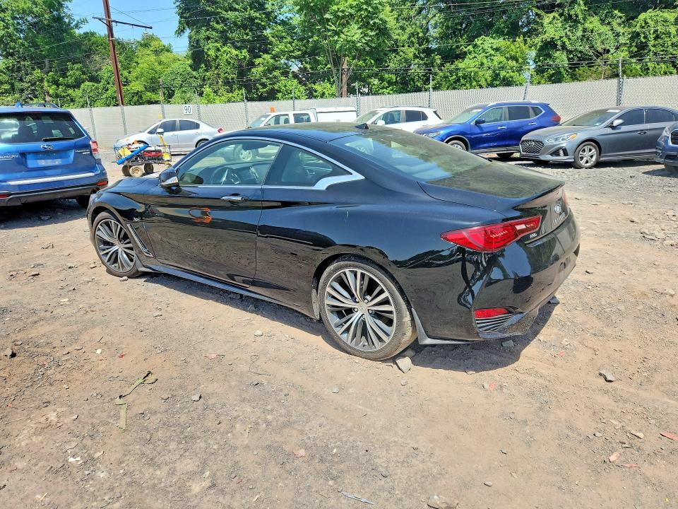 2018 Infiniti Q60 VIN JN1EV7EL4JM391685 COPART salvage auction — VANDALISM, Pa - Certificate Of Salvage, sold $5,500 on 2026-07-20 (photo 2)