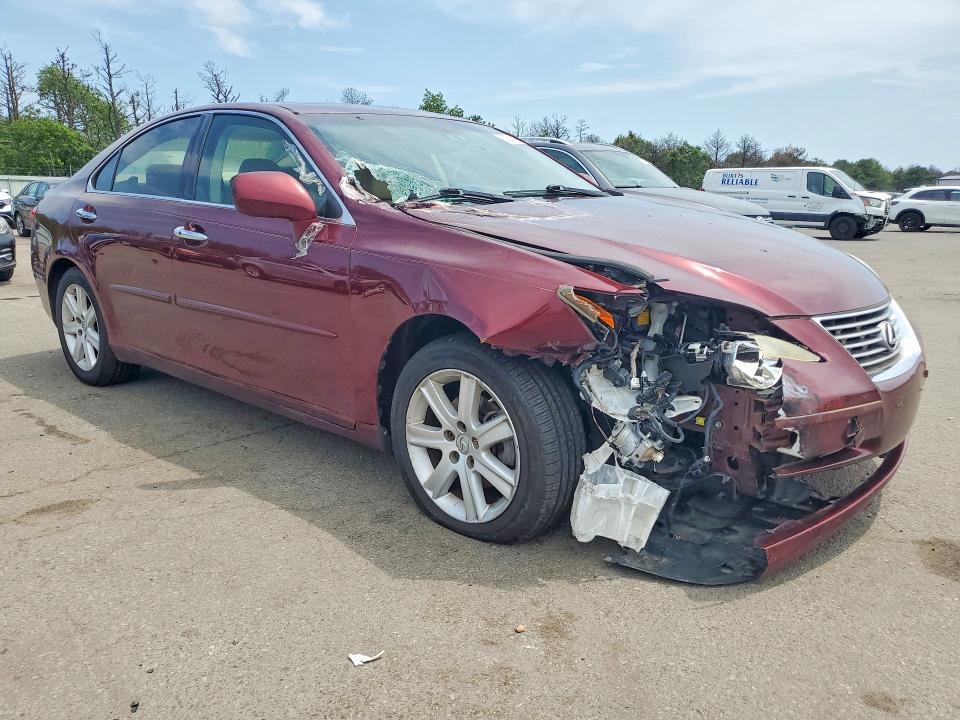 2007 Lexus Es 350 VIN JTHBJ46G672134400 COPART salvage auction — FRONT END, NY - MV-907A SALVAGE CERTIFICATE, sold $1,150 on 2026-07-20 (photo 4)
