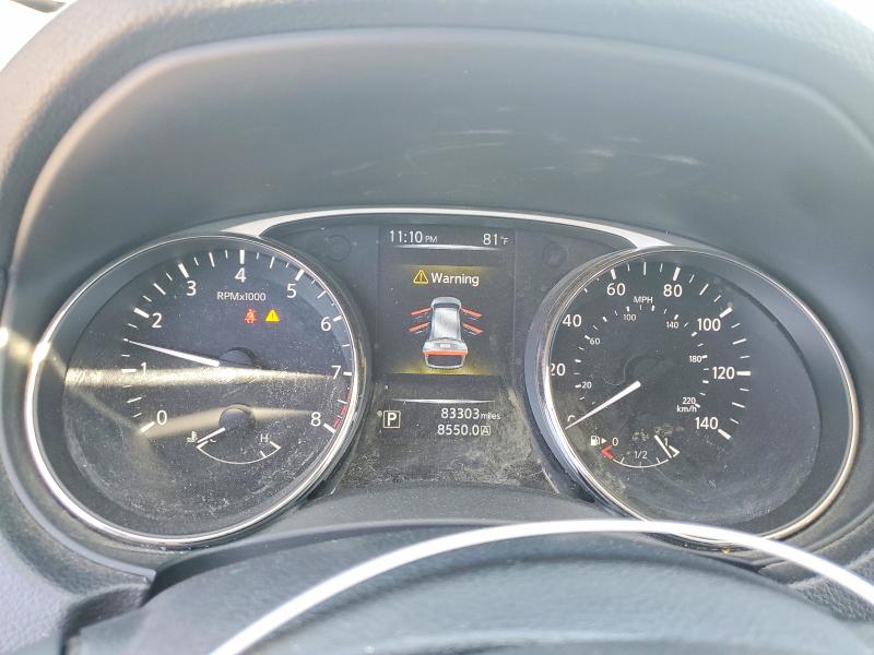 2016 Nissan Rogue VIN KNMAT2MT6GP622891 COPART salvage auction — FRONT END, Salvage Title, sold $1,500 on 2026-07-27 (photo 9)