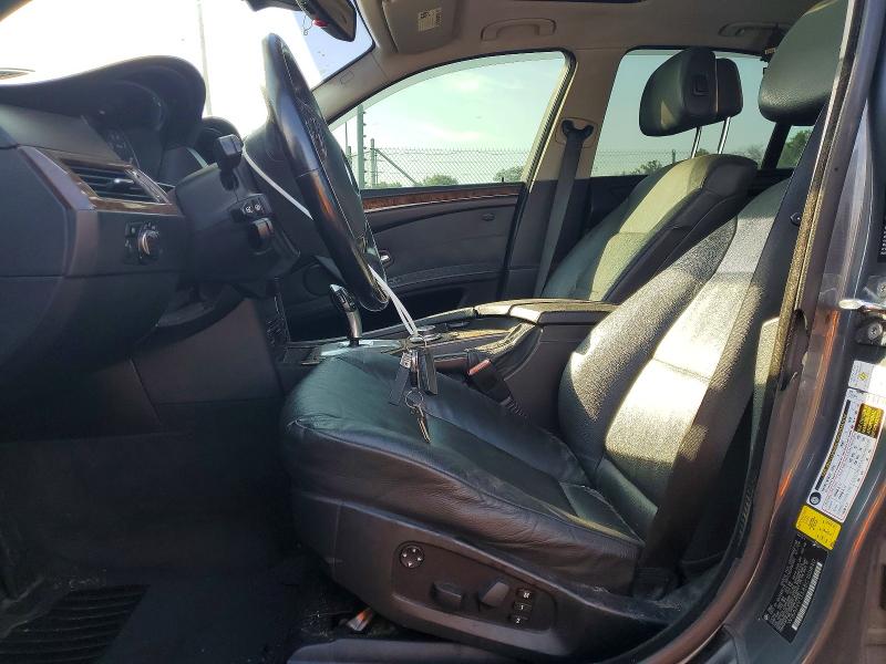 2008 BMW 5 series VIN WBANV13588C150840 COPART salvage auction — REAR END, Pa - Certificate Of Salvage, sold $15 on 2026-07-20 (photo 7)