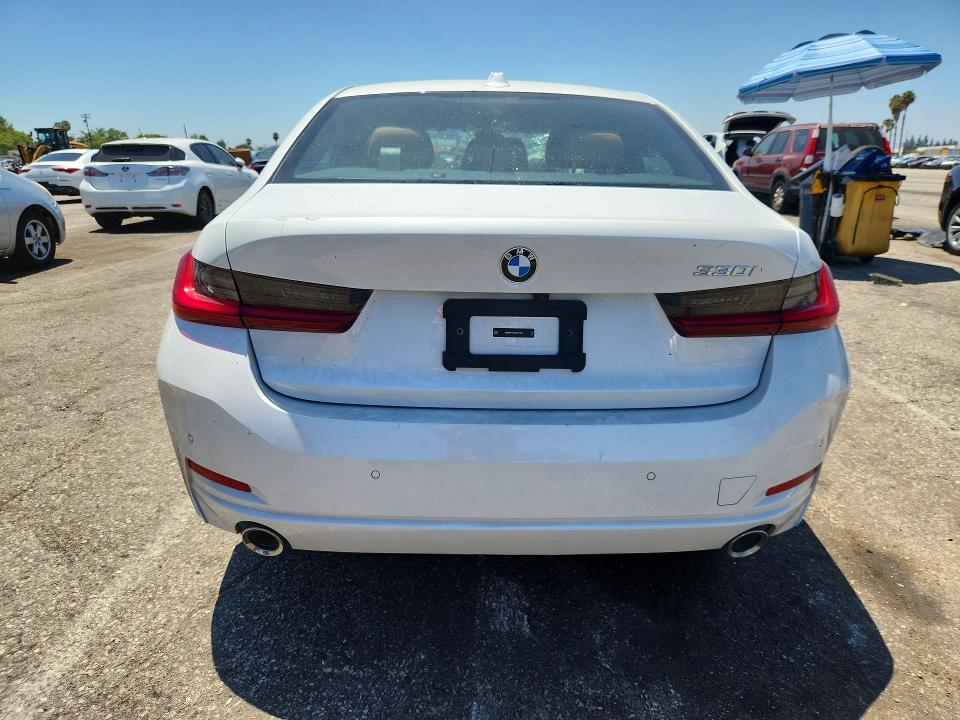 2024 BMW 3er VIN 3MW69FF06R8E71029 COPART salvage auction — FRONT END, Ca - Salvage Certificate, sold $15,300 on 2026-09-01 (photo 6)