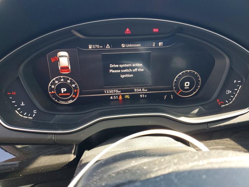 2018 Audi Q5 VIN WA1CNAFY3J2124538 COPART salvage auction — SIDE, Ca - Salvage Certificate, sold $4,900 on 2026-07-24 (photo 9)
