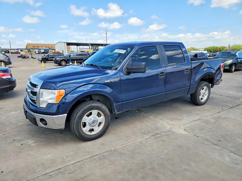 2014 Ford F-150 VIN 1FTEW1CM6EKE19118 COPART salvage auction — REAR END, Tx - Salvage Vehicle Title, sold $3,400 on 2026-07-09 (photo 1)