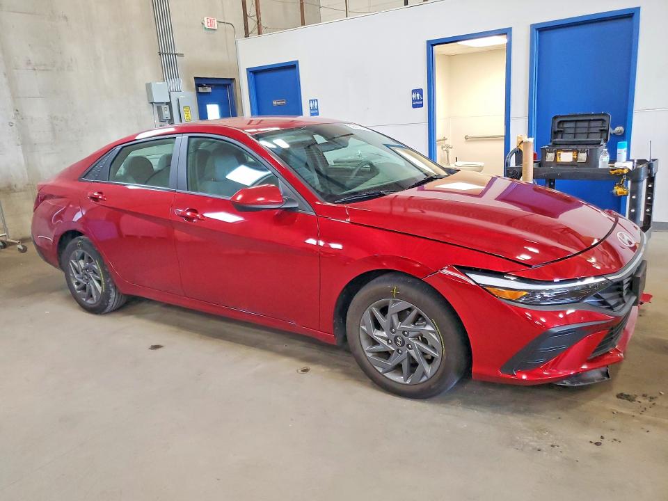 2024 Hyundai Elantra VIN KMHLM4DG1RU659724 COPART salvage auction — FRONT END, MN - CERT OF TITLE-SALVAGE, sold $3,100 on 2026-07-14 (photo 4)