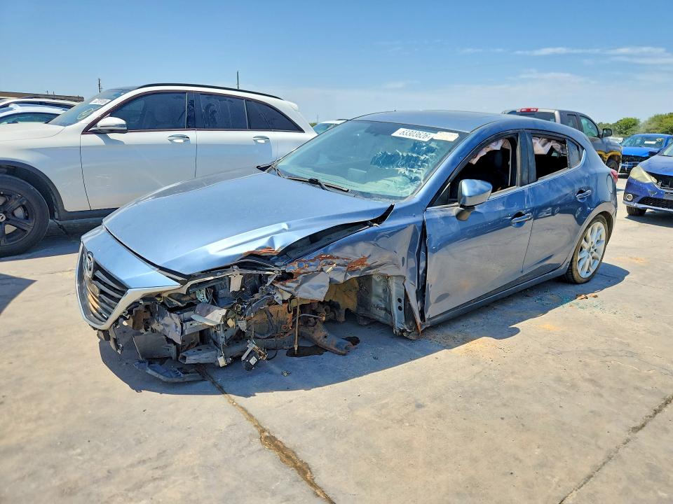 2016 Mazda 3 VIN JM1BM1N30G1277628 COPART salvage auction — FRONT END, Salvage Title, sold $2,150 on 2026-09-17 (photo 1)