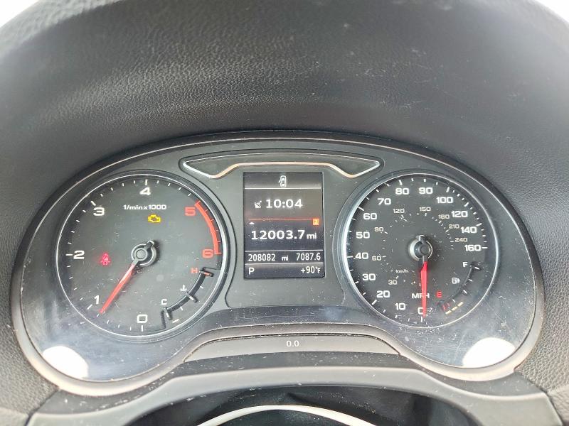 2015 Audi A3 VIN WAUCJGFFXF1038673 COPART salvage auction — SIDE, Il - Certificate Of Title, sold $400 on 2026-07-27 (photo 9)