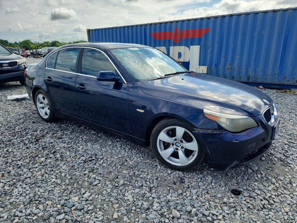 2004 BMW 5 series VIN WBANA73564B062853 COPART salvage auction — FRONT END, Ga - Certificate Of Title, sold $200 on 2026-08-04 (photo 4)