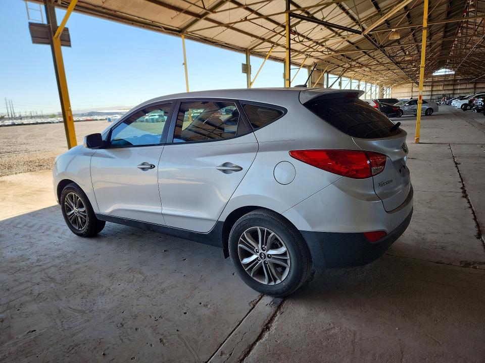 2015 Hyundai Tucson VIN KM8JT3AF3FU991806 COPART salvage auction — REAR END, Az - Cert Of Title - Salvage, sold $3,250 on 2026-07-27 (photo 2)