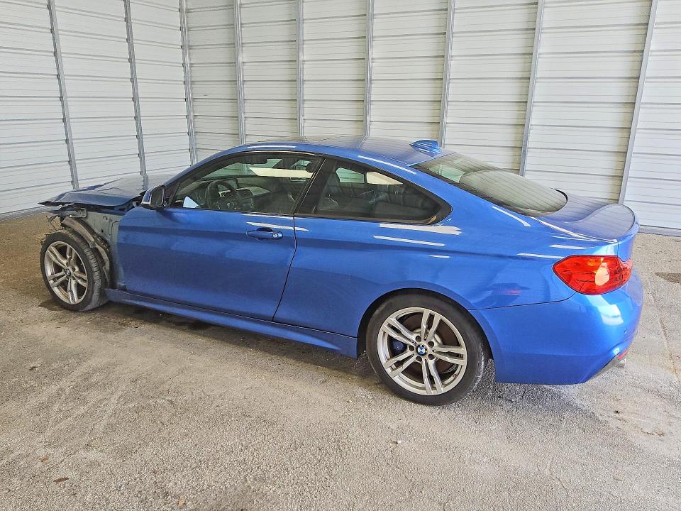2014 BMW 4 series VIN WBA3R1C56EF729377 COPART salvage auction — FRONT END, FL - CERTIFICATE OF TITLE, sold $400 on 2026-07-28 (photo 2)