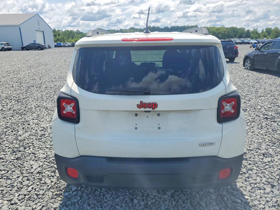 2016 Jeep Renegade VIN ZACCJABT5GPD88533 COPART salvage auction — MINOR DENT/SCRATCHES, Oh - Certificate Of Title, sold $725 on 2026-08-20 (photo 6)
