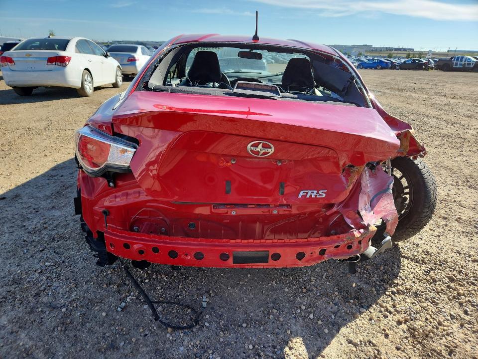 2013 Scion VIN JF1ZNAA11D1716577 COPART salvage auction — ALL OVER, Ab - Bos - Salvage, sold $100 on 2026-07-09 (photo 6)
