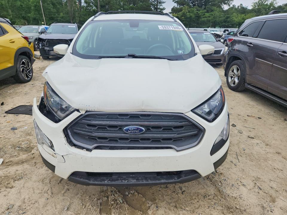 2018 Ford Ecosport VIN MAJ6P1CLXJC248876 COPART salvage auction — FRONT END, De - Salvage Certificate, sold $250 on 2026-07-28 (photo 5)