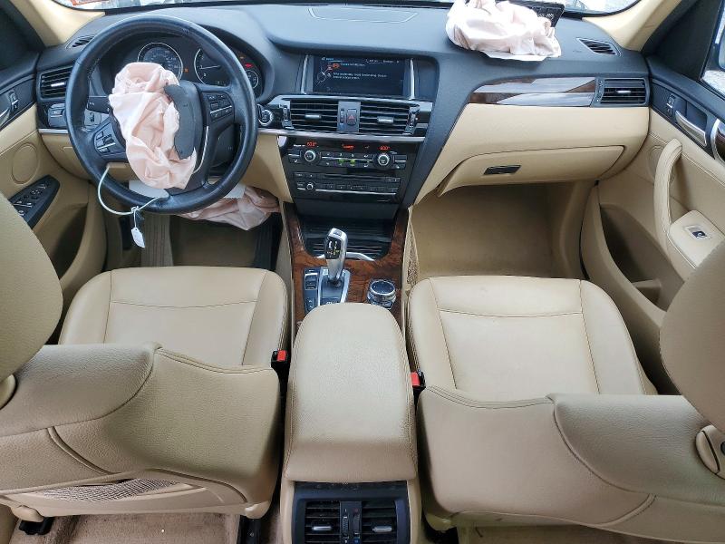 2015 BMW X3 VIN 5UXWX9C55F0D53295 COPART salvage auction — FRONT END, Pa - Certificate Of Salvage, sold $3 on 2026-07-29 (photo 8)
