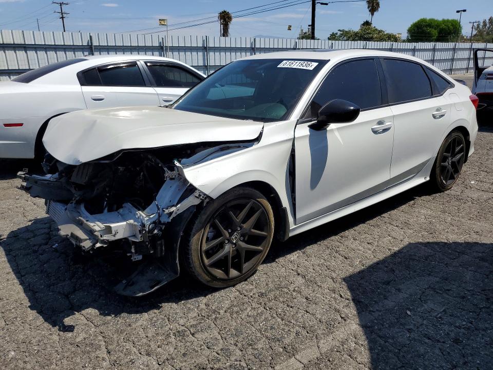 2022 Honda Civic VIN 2HGFE1E52NH477295 — COPART salvage auction photo