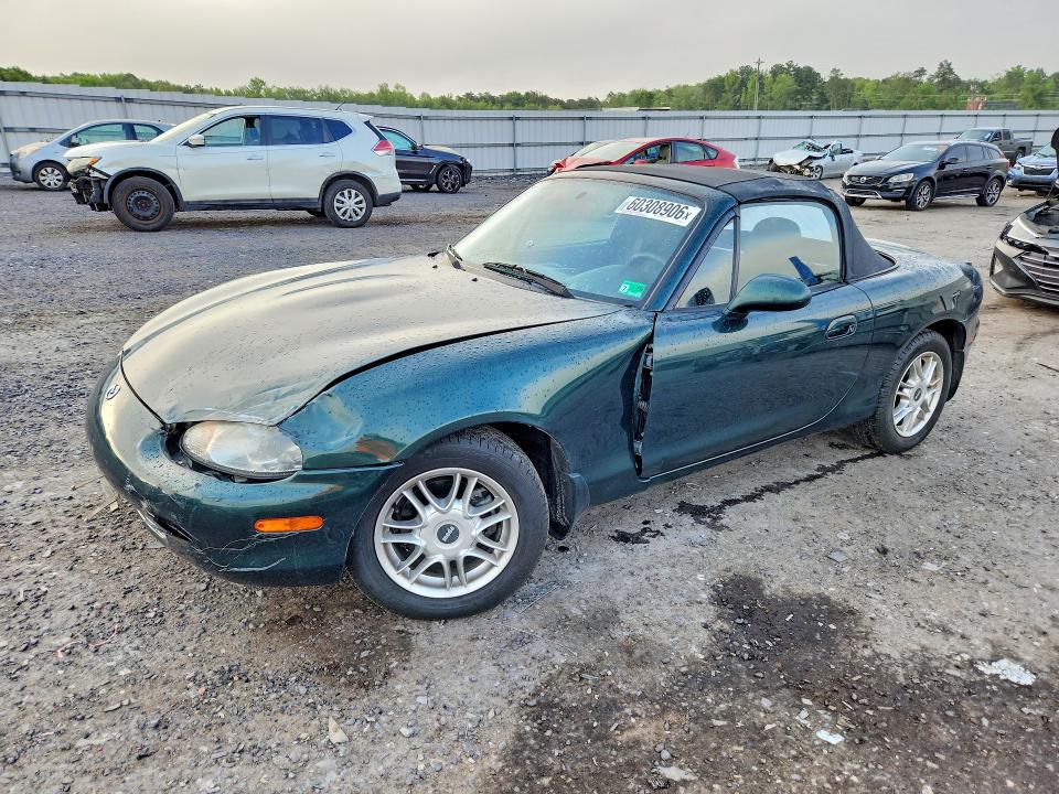 1999 Mazda Mx-5 miata VIN JM1NB3532X0100440 COPART salvage auction — FRONT END, VA - CERTIFICATE OF TITLE, sold $550 on 2026-07-29 (photo 1)