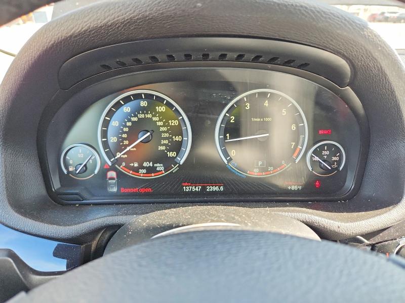 2014 BMW X3 VIN 5UXWX9C56E0D18456 COPART salvage auction — FRONT END, Ok - Certificate Of Title (P), sold $125 on 2026-07-09 (photo 9)