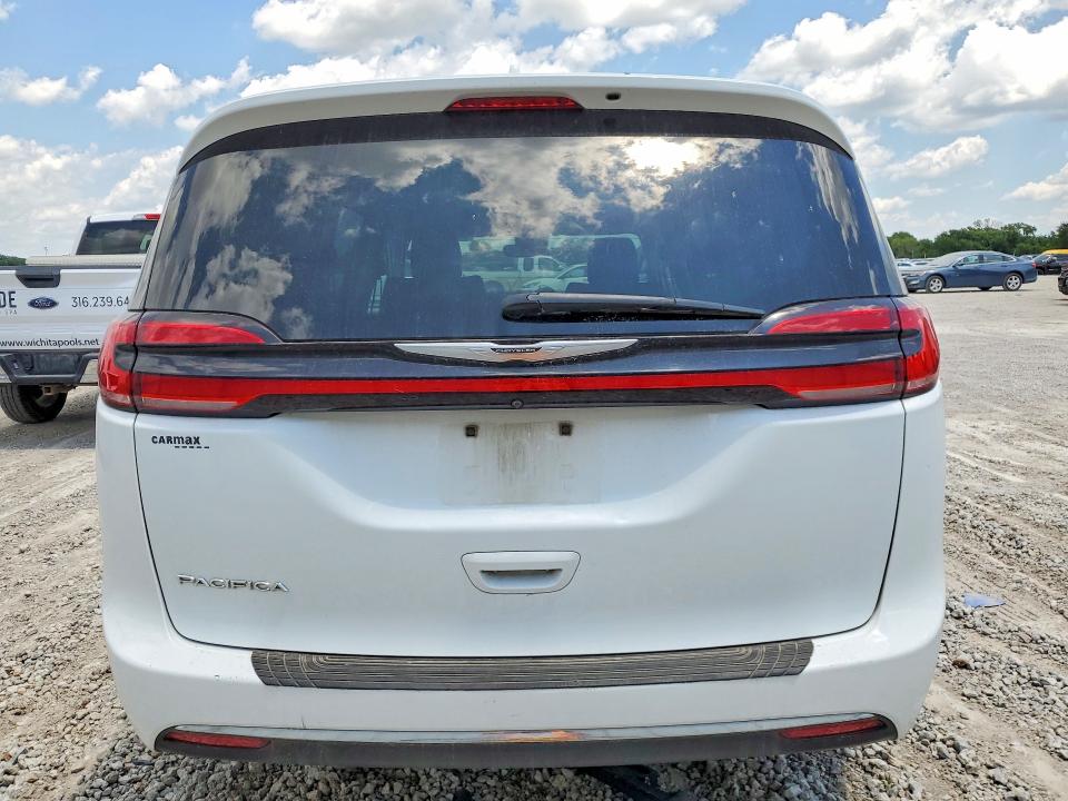 2022 Chrysler Pacifica VIN 2C4RC1BG4NR197072 COPART salvage auction — HAIL, Ks - Cert Of Title-Salvage, sold $8,100 on 2026-08-19 (photo 6)