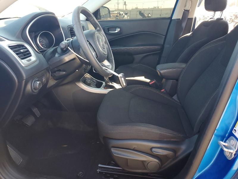 2021 Jeep Compass VIN 3C4NJDAB0MT567974 COPART salvage auction — HAIL, Id - Salvage Certificate Of Title, sold $4,700 on 2026-09-03 (photo 7)