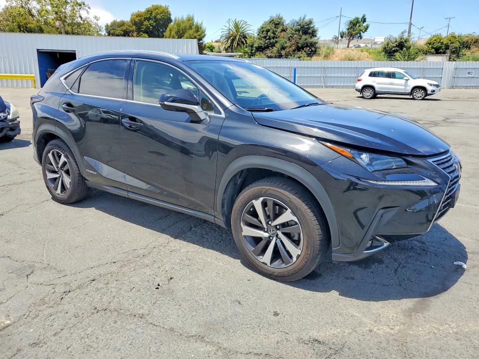 2021 Lexus VIN JTJGJRDZ1M2169671 COPART salvage auction — REAR END, Ca - Salvage Certificate, sold $10,900 on 2026-07-31 (photo 4)