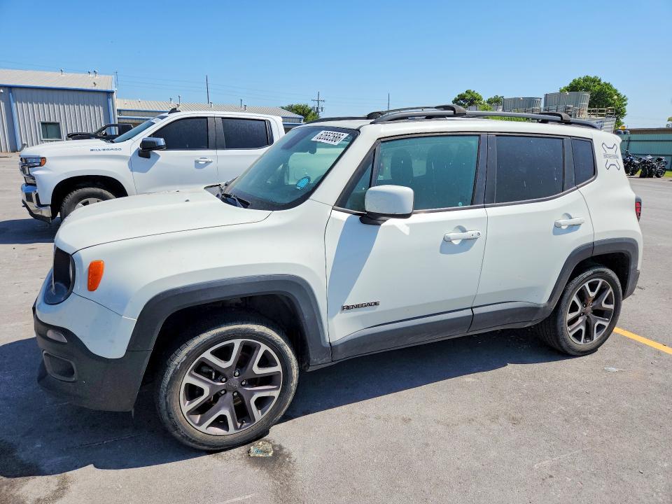 2018 Jeep Renegade VIN ZACCJBBB0JPG82555 COPART salvage auction — MINOR DENT/SCRATCHES, OK - CERTIFICATE OF TITLE, sold $4,000 on 2026-08-05 (photo 1)