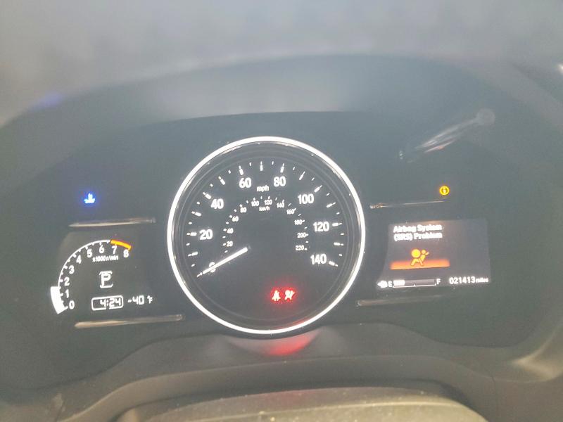2019 Honda Hr-v VIN 3CZRU6H71KM702161 COPART salvage auction — FRONT END, Oh - Certificate Of Title, sold $4,500 on 2026-07-23 (photo 9)