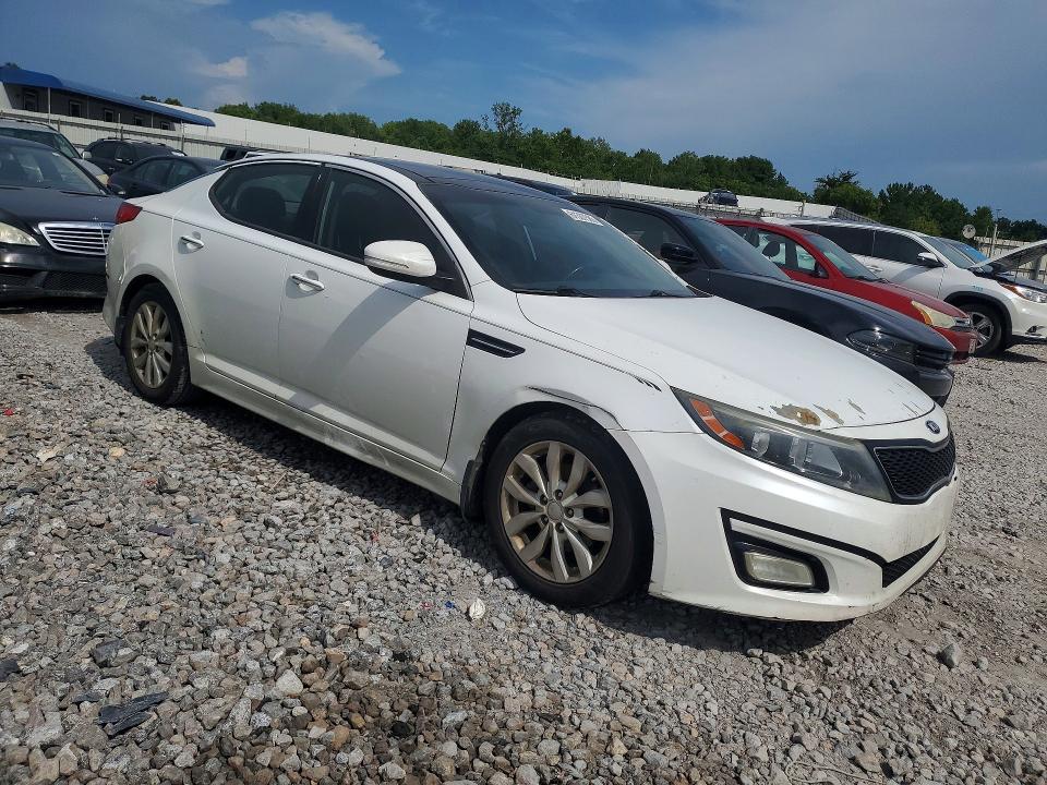 2015 Kia Optima VIN 5XXGN4A70FG392486 COPART salvage auction — UNDERCARRIAGE, Al - Certificate Of Title, sold $250 on 2026-07-28 (photo 4)