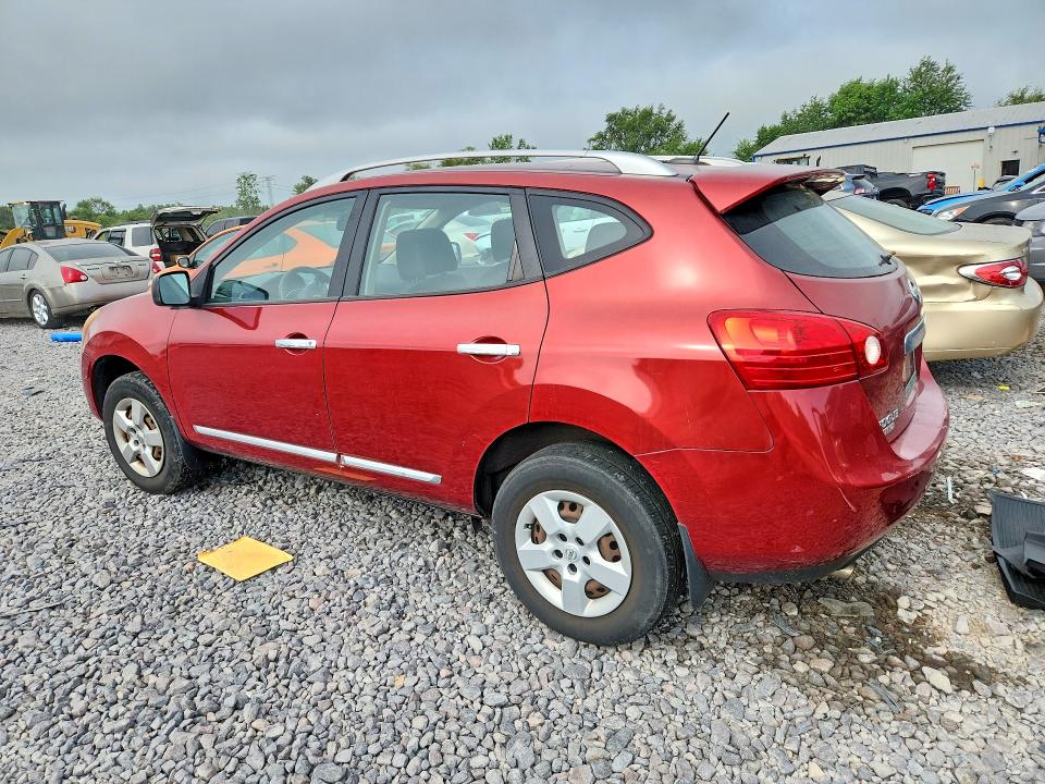 2015 Nissan Rogue VIN JN8AS5MV7FW763600 COPART salvage auction — REAR END, IL - CERTIFICATE OF TITLE, sold $450 on 2026-07-27 (photo 2)
