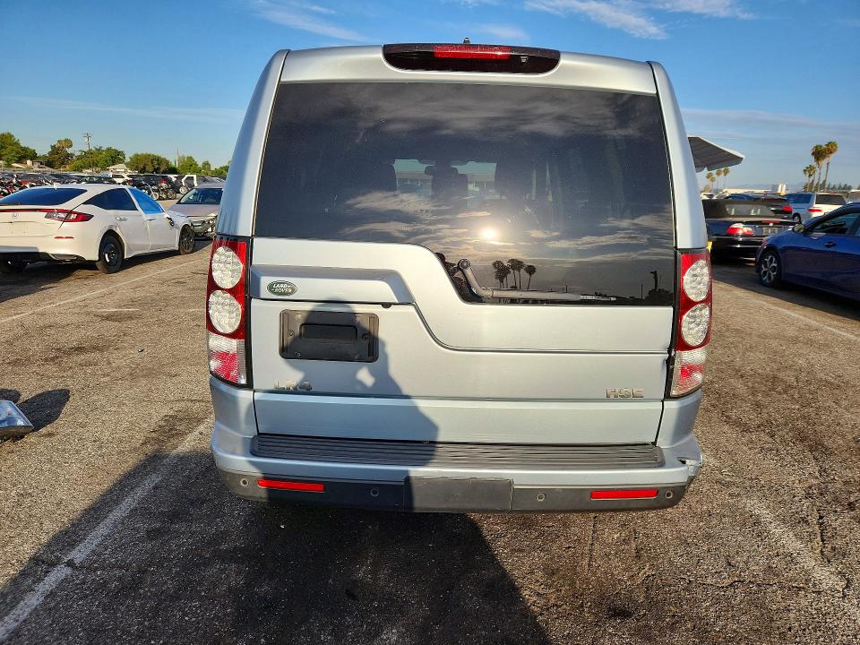 2012 Land rover Lr4 VIN SALAK2D44CA611891 COPART salvage auction — FRONT END, Ca - Salvage Certificate, sold $2,650 on 2026-07-31 (photo 6)