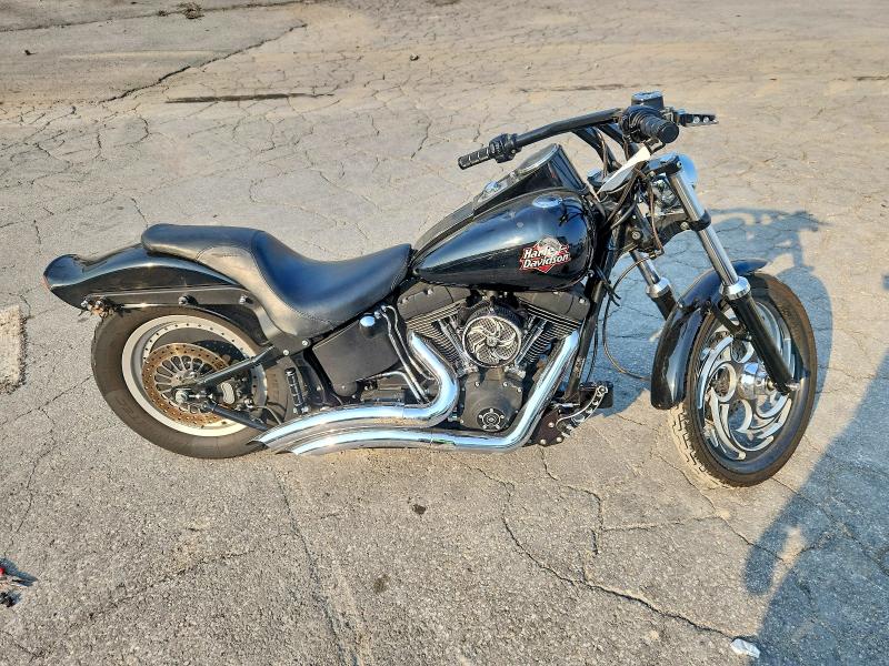 2002 Harley-davidson Fxstbi VIN 1HD1JAB142Y050142 COPART salvage auction — SIDE, Oh - Cert Of Title-Salvage, sold $775 on 2026-07-30 (photo 1)