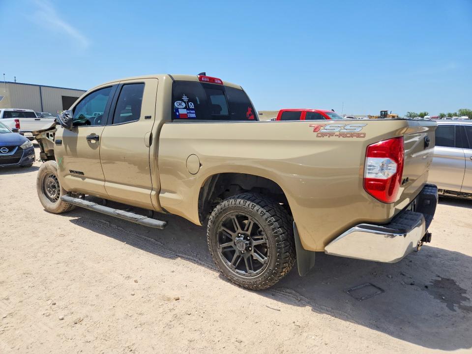 2020 Toyota Tundra VIN 5TFUY5F16LX871942 COPART salvage auction — SIDE, TX - SALVAGE VEHICLE TITLE (P), sold $11,000 on 2026-07-23 (photo 2)