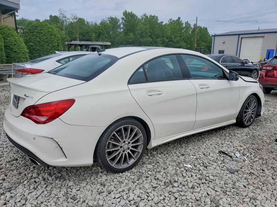 2016 Mercedes-benz Cla-klasse VIN WDDSJ4GB9GN392242 COPART salvage auction — FRONT END, Ma - Cert Of Title-Reconstrctd Coll, sold $1,600 on 2026-08-12 (photo 3)