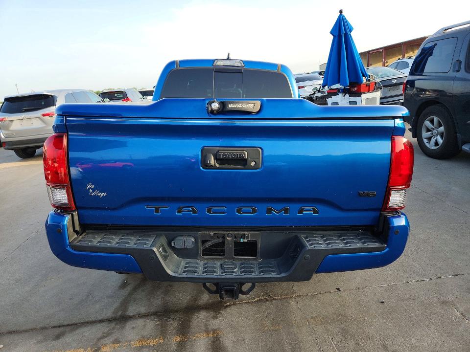 2018 Toyota Tacoma VIN 5TFDZ5BN6JX035289 COPART salvage auction — FRONT END, Tx - Salvage Vehicle Title, sold $5,100 on 2026-07-23 (photo 6)