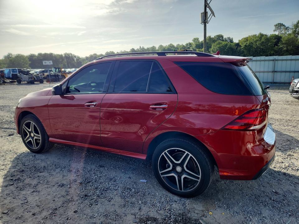 2017 Mercedes-benz Gle VIN 4JGDA5JB7HA826888 COPART salvage auction — NORMAL WEAR, Sc - Certificate Of Title, sold $7,300 on 2026-08-28 (photo 2)